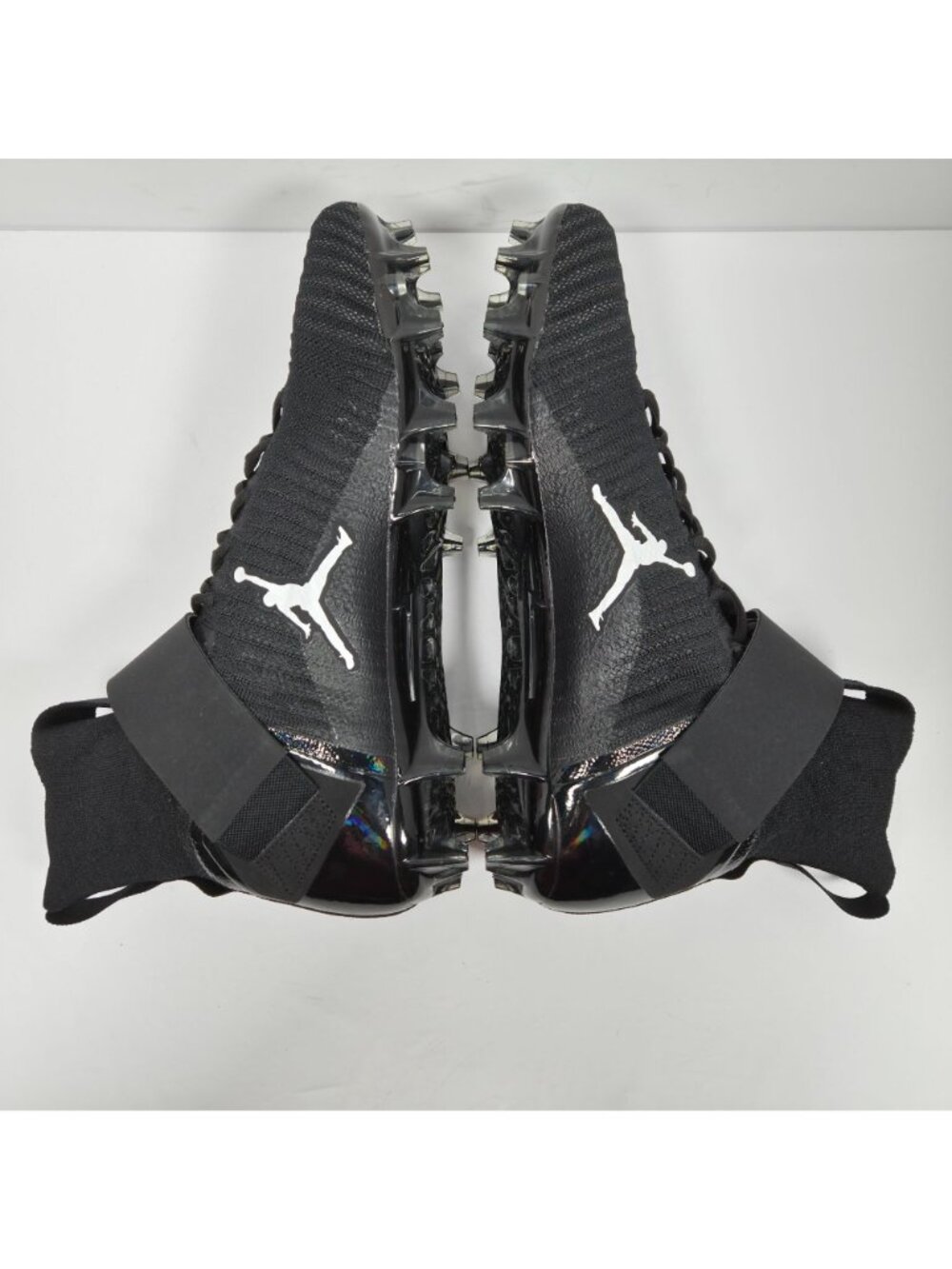 Air Jordan Alpha Menace Elite 2 Men's Black Football Cleats CV1664-003 US Sz 12 - Picture 5 of 8